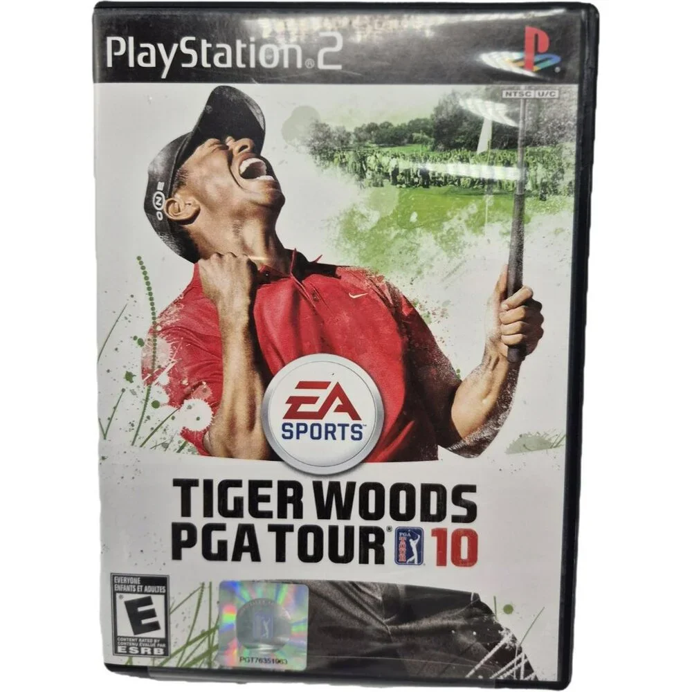 Sony PS 2 Tiger Woods PGA Tour 10 EA Sports PlayStation 2 Golf Game Rated E